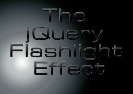 jQuery Flashlight